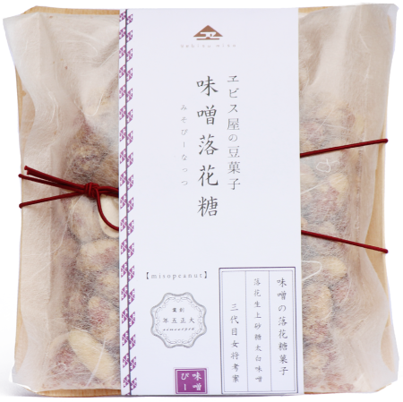 味噌ピーナッツパッケージ